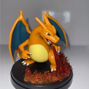 Pokemon Charizard Action Figure - Orange and Yellow